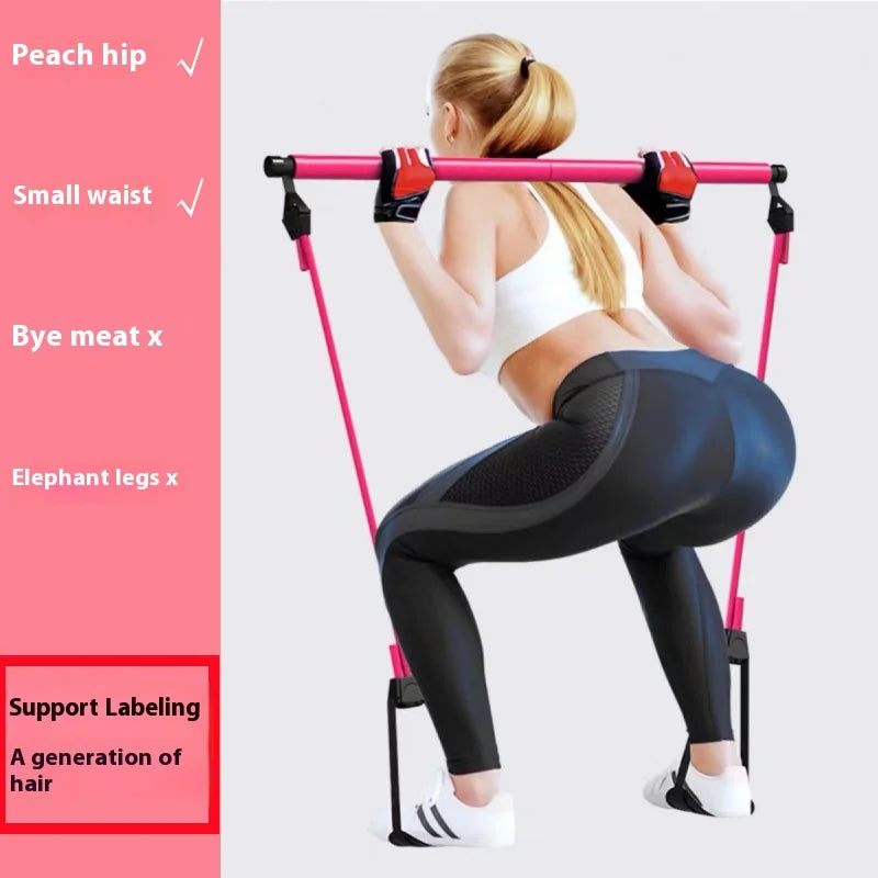 Pilates Resistance Bar with Bands