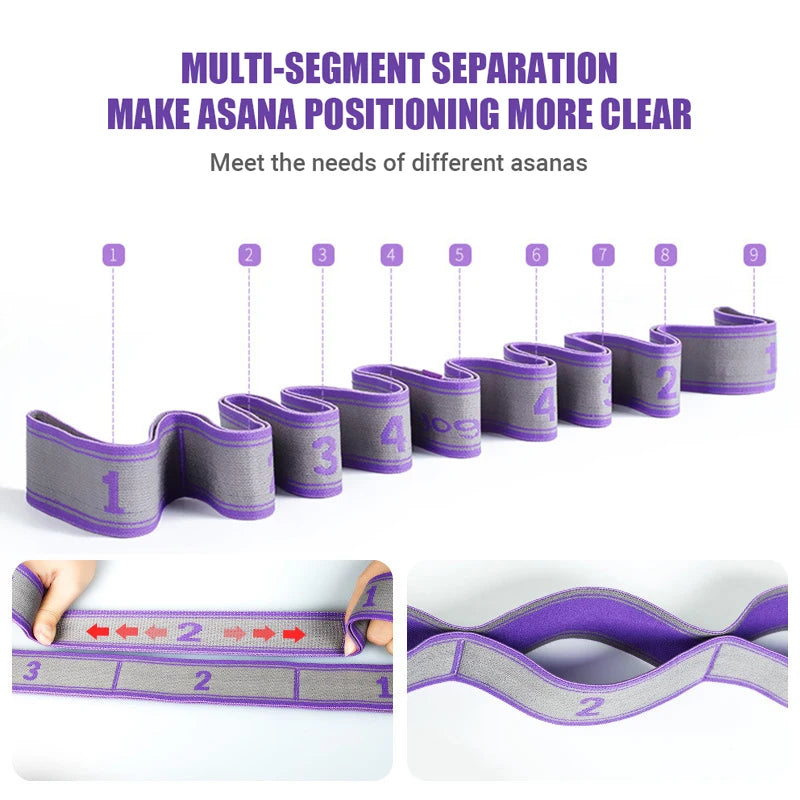 Multi-Section Elastic Resistance Bands