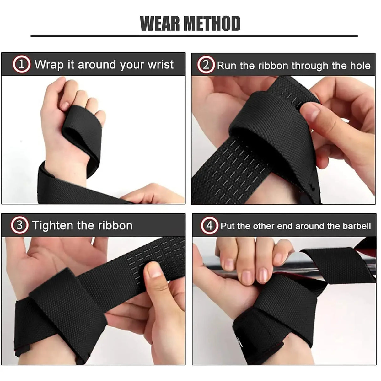 Silicone Grip Wrist Straps