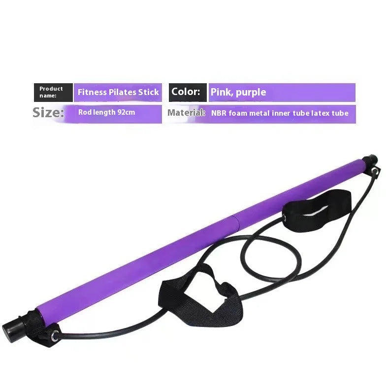 Pilates Resistance Bar with Bands
