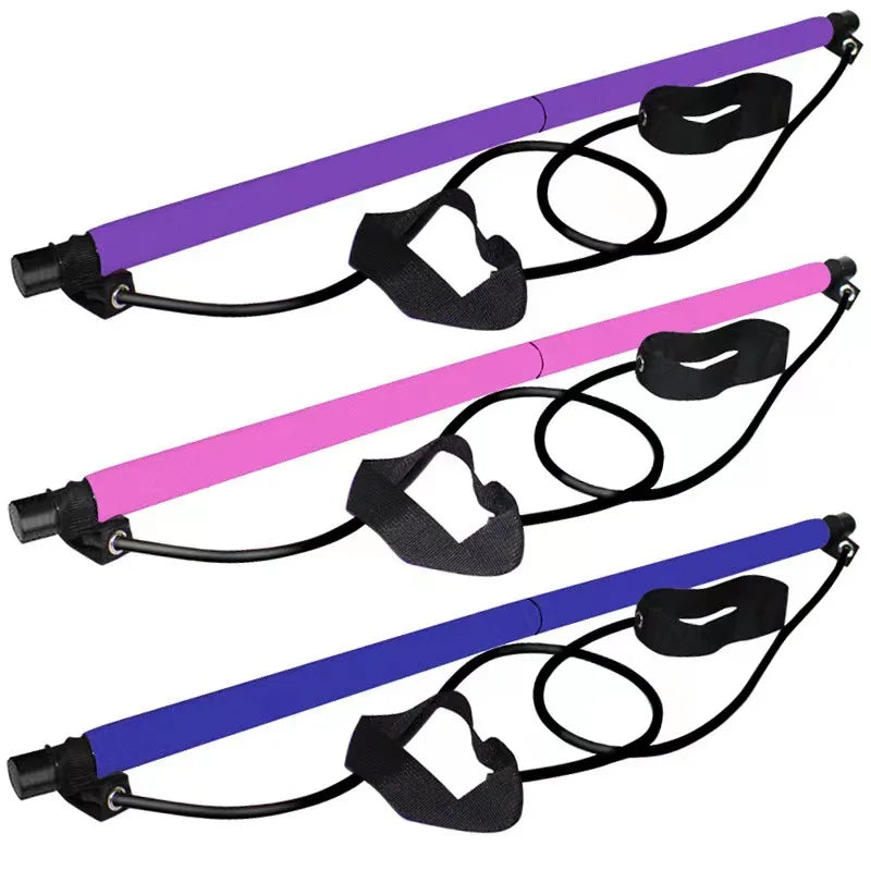 Pilates Resistance Bar with Bands