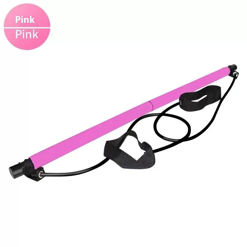 Pilates Resistance Bar with Bands