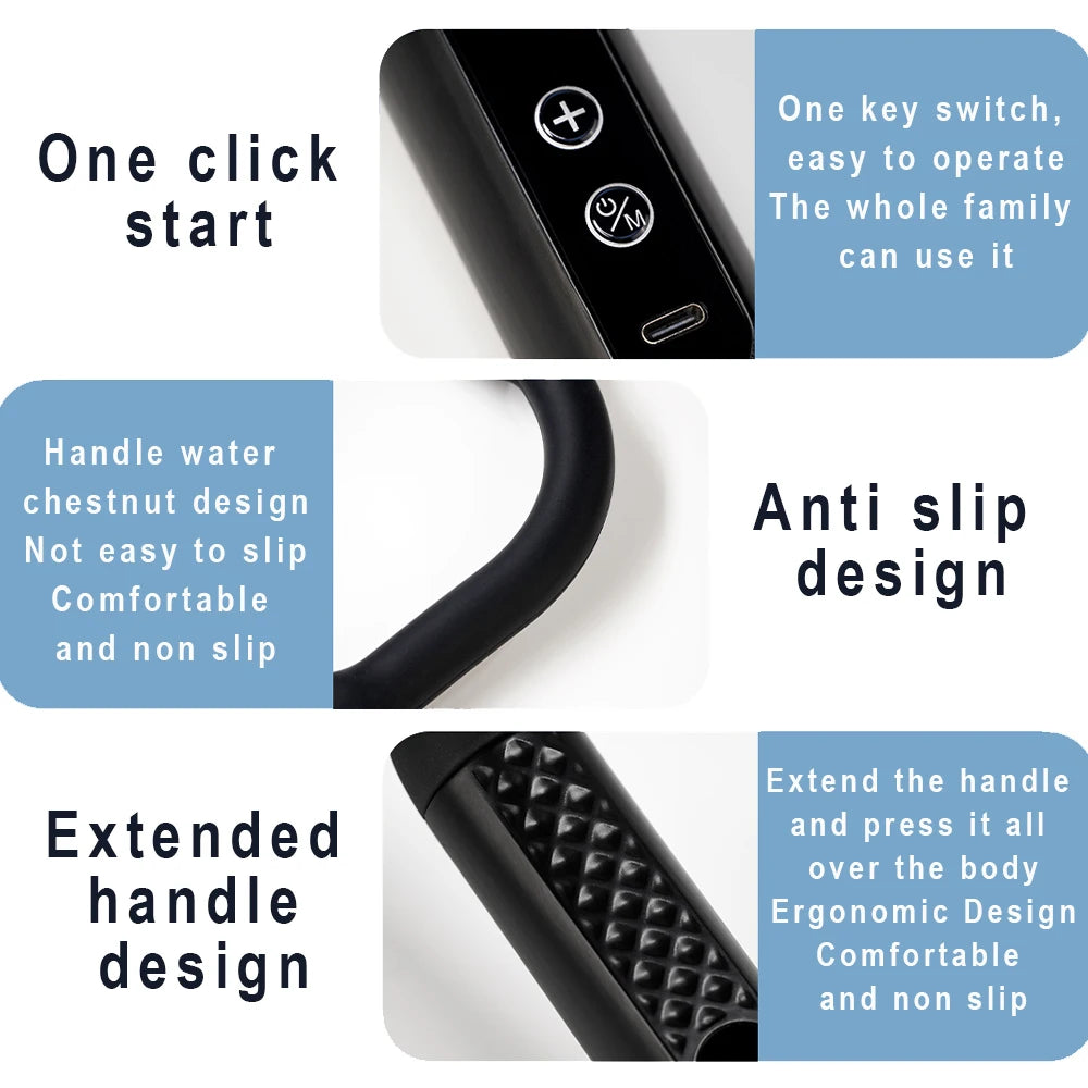 Extended Handle Fascia Massage Gun