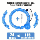 Adjustable Weighted Fitness Hoop