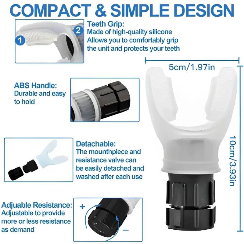 Lung Trainer Breathing Device