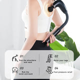 Extended Handle Fascia Massage Gun