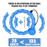 Adjustable Weighted Fitness Hoop
