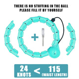 Adjustable Weighted Fitness Hoop