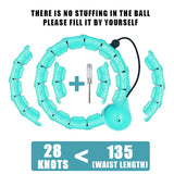 Adjustable Weighted Fitness Hoop